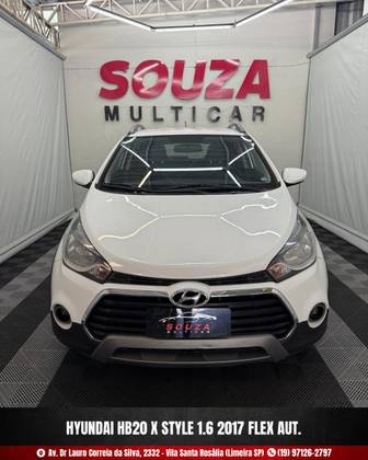 HYUNDAI HB20X 1.6 16V STYLE FLEX 4P AUTOMÁTICO HYUNDAI HB20X 1.6 16V STYLE FLEX 4P AUTOMÁTICO